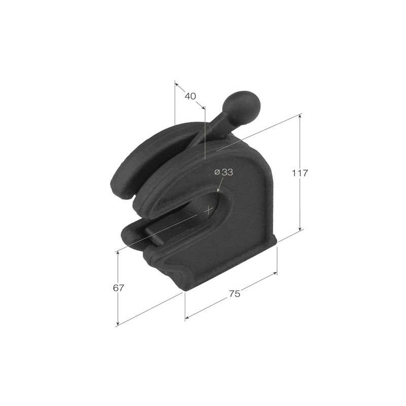 Cierre basculante superior CB-30